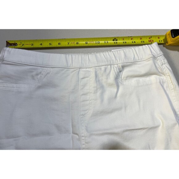 Style & Co. Womens XL White Denim Skirt Pull-On Style - Picture 3 of 10